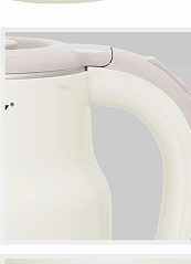 HALEY 2.5L Double-Wall Stainless Steel Electric Kettle
