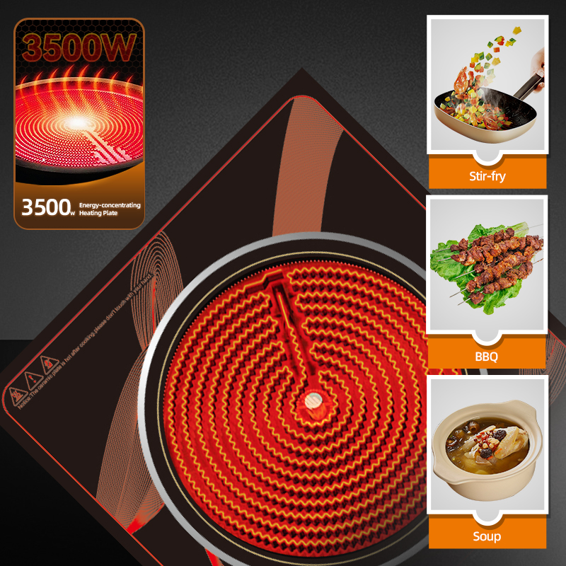 HALEY 3500W High Power Induction Cooker