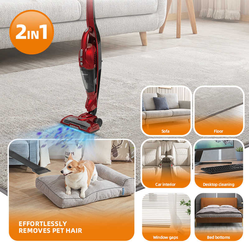 HALEY 22.2V Cordless Stick Vacuum Cleaner