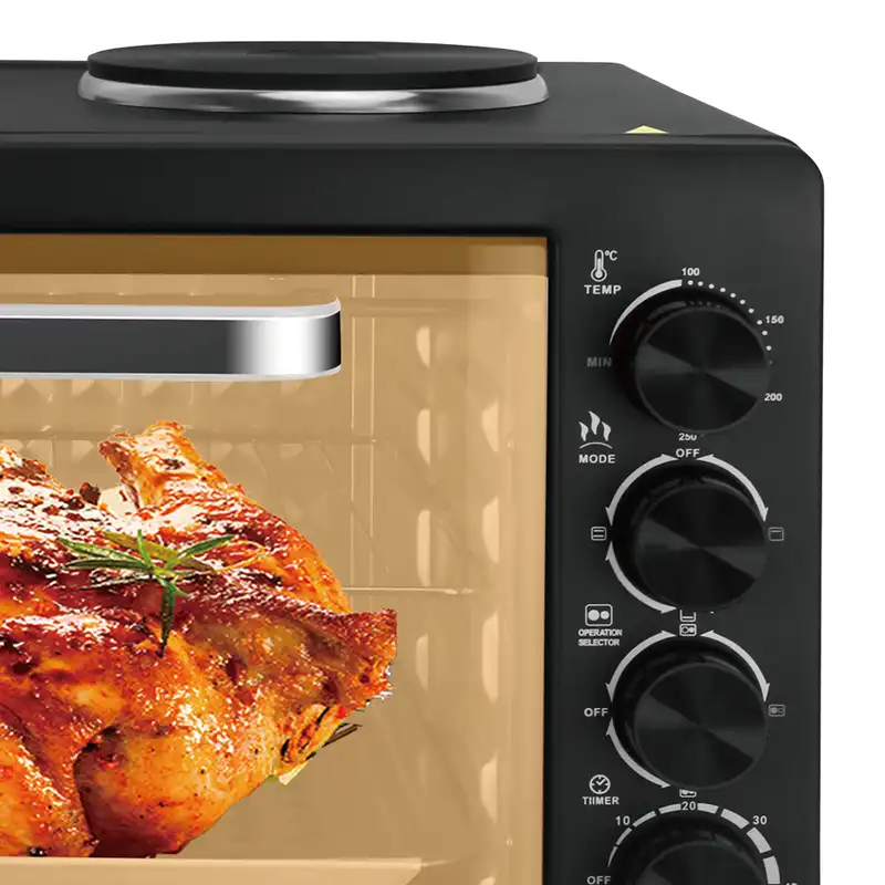 HALEY 48L Electric Oven with Dual Burners