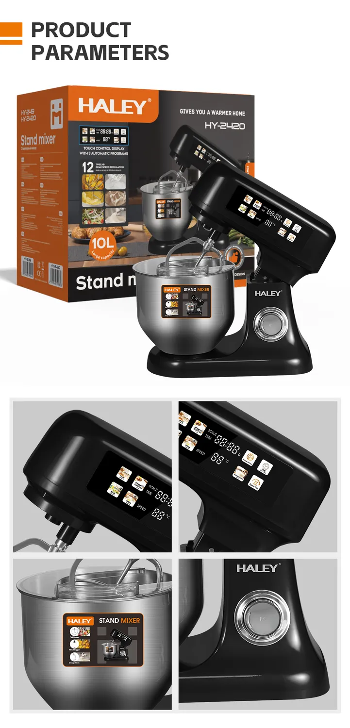 HALEY 10L Smart Stand Mixer with Touch Screen