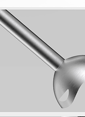 HALEY 1200W Hand Blender with Stainless Steel 4-Blade System