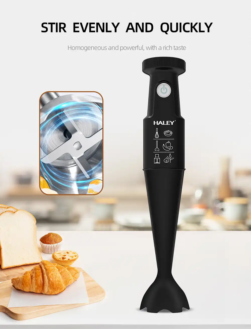 HALEY 1200W Hand Blender