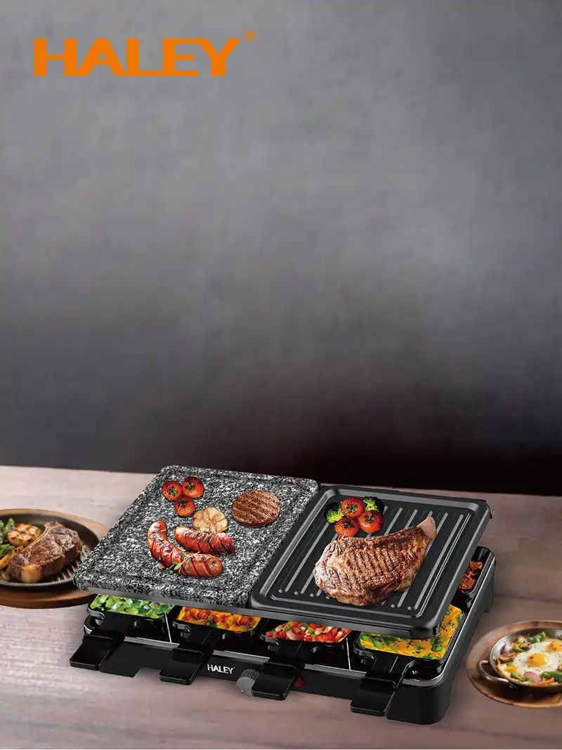 HALEY-1500W-Cheese-Grill-Machine
