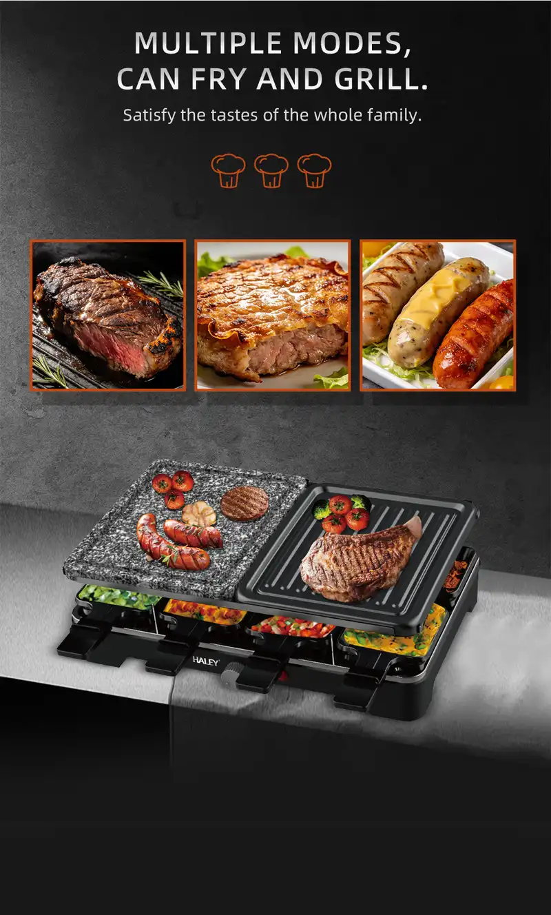HALEY-1500W-Cheese-Grill-Machine
