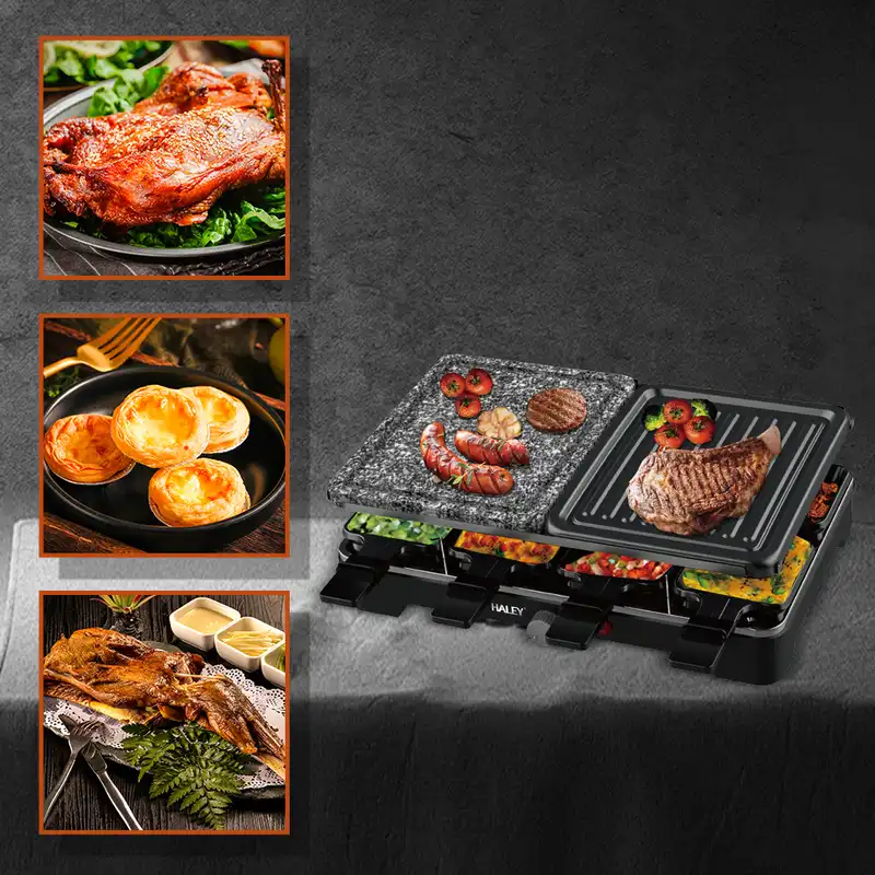 HALEY-1500W-Cheese-Grill-Machine