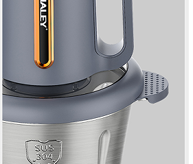HALEY 2.0L Electric Food Chopper 1000W with Stainless Steel 4-Blade System