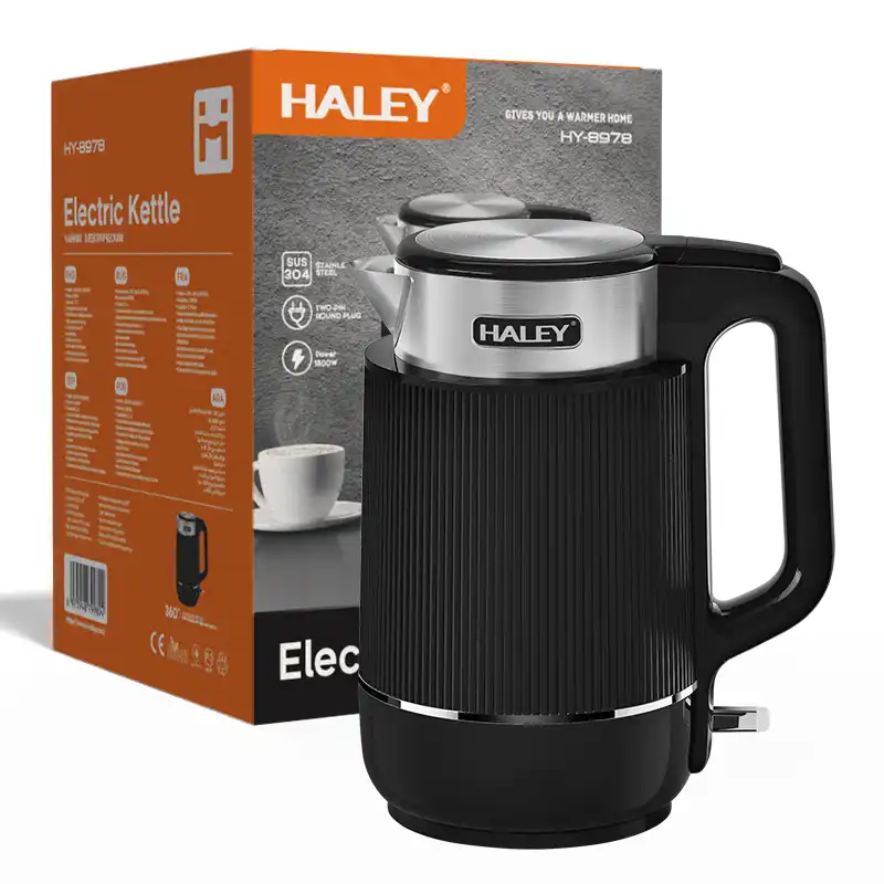 HALEY 2.2L Stainless Steel Electric Kettle1 HALEY 2.2L Stainless Steel Electric Kettle