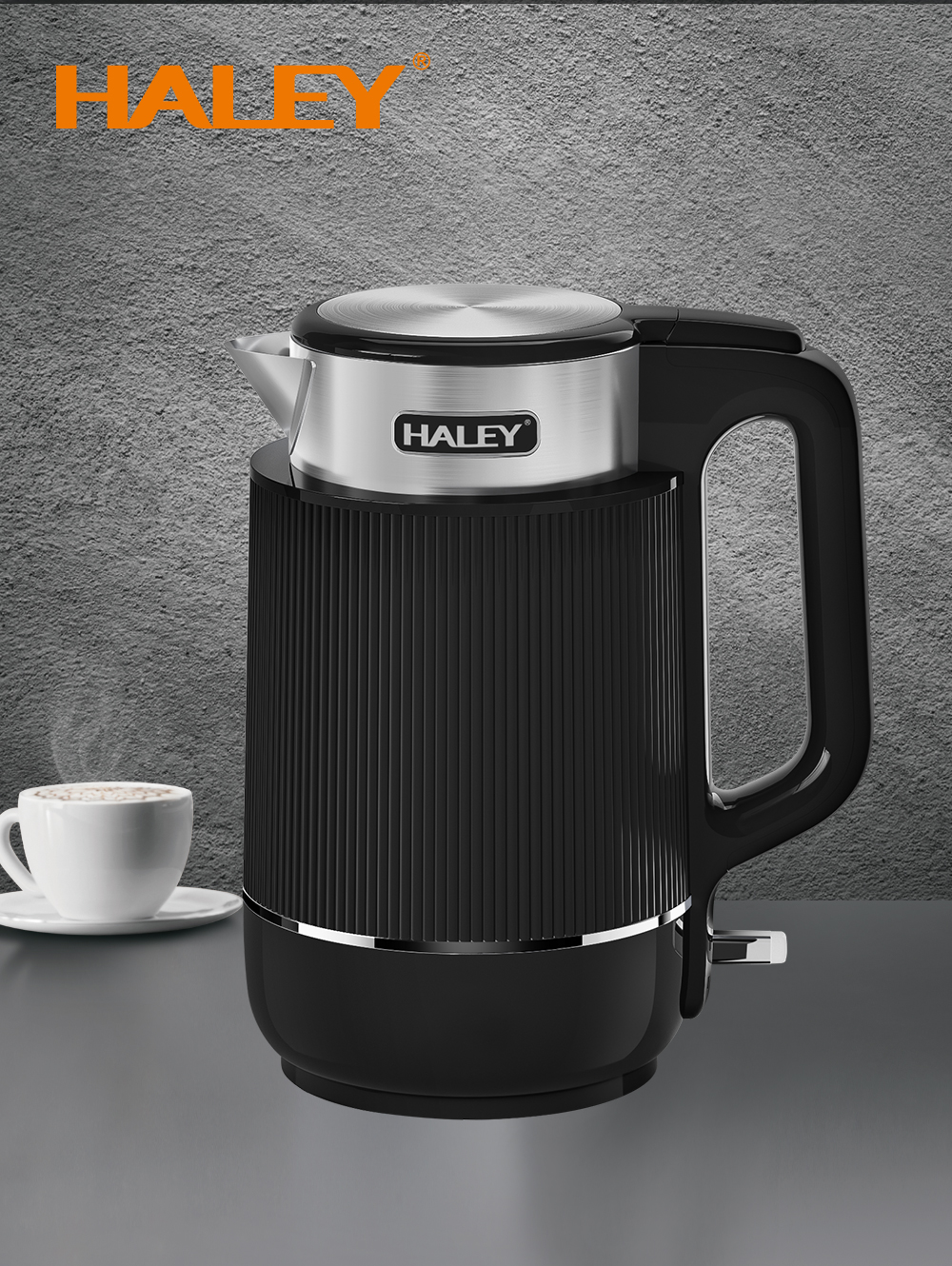 HALEY 2.2L Stainless Steel Electric Kettle