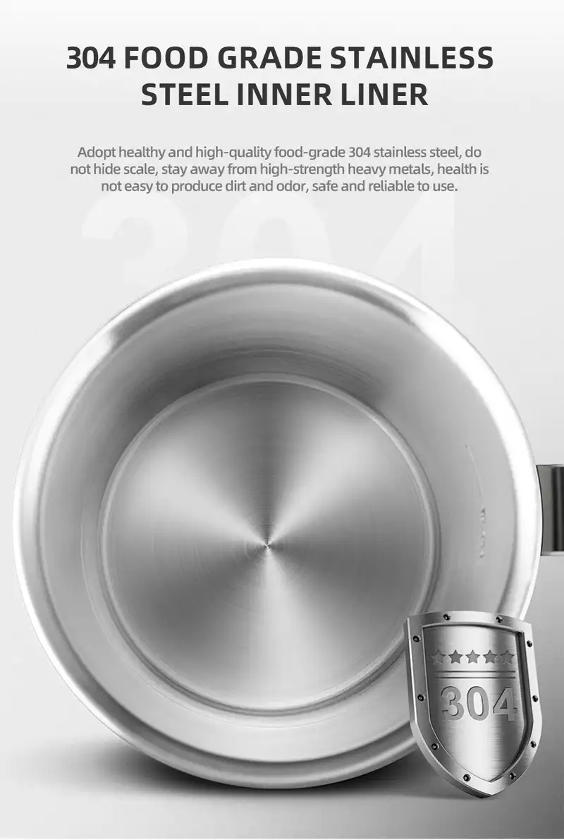 HALEY 2.5L Double-Wall Stainless Steel Electric Kettle