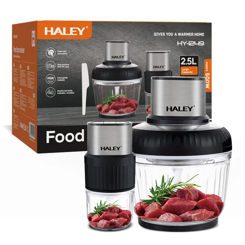 HALEY 2.5L Multifunction Food Processor (1) HALEY 2.5L Multifunction Food Processor