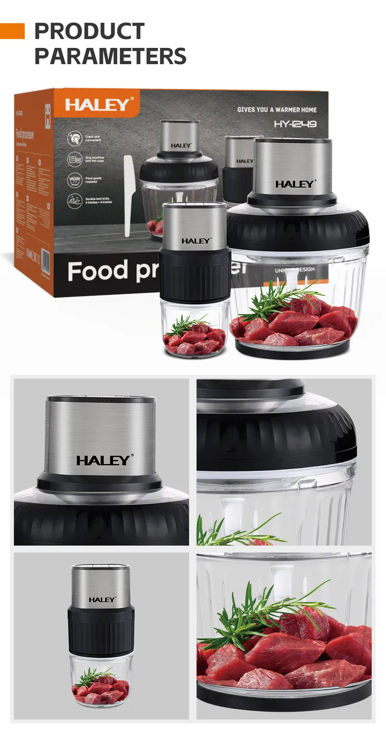 HALEY 2.5L Multifunction Food Processor