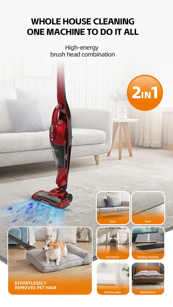 HALEY 22.2V Cordless Stick Vacuum Cleaner
