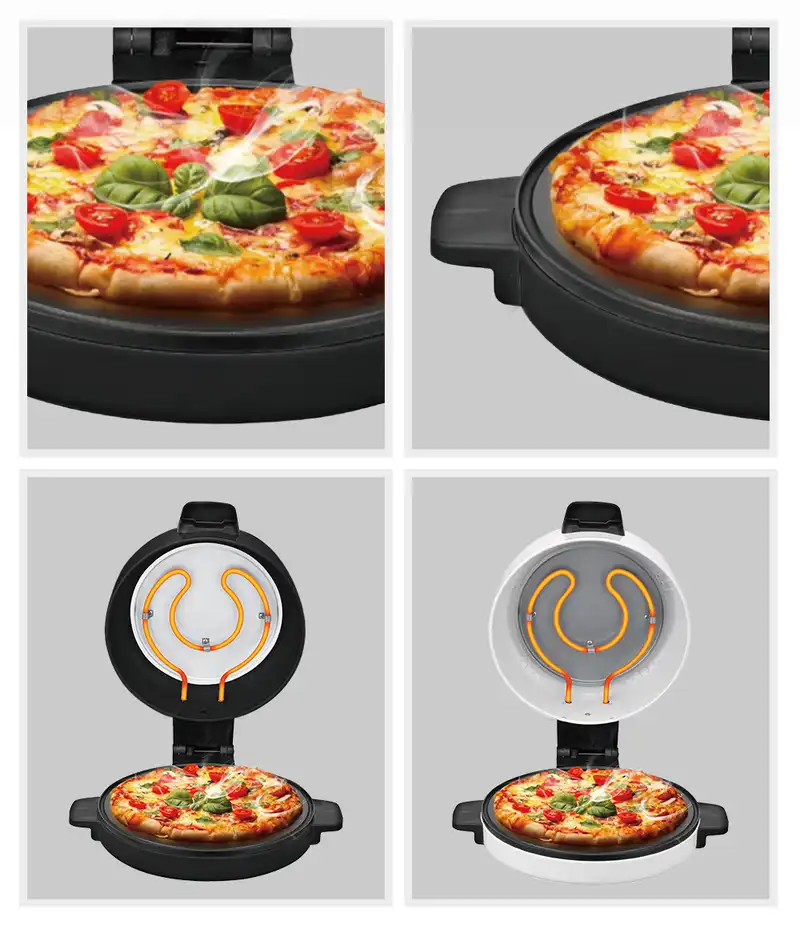 HALEY 30CM Arabic Bread Maker with Non-Stick Coating