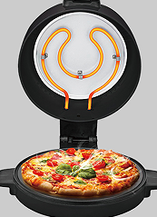 HALEY 30CM Arabic Bread Maker with Non-Stick Coating