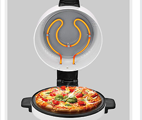 HALEY 30CM Arabic Bread Maker with Non-Stick Coating