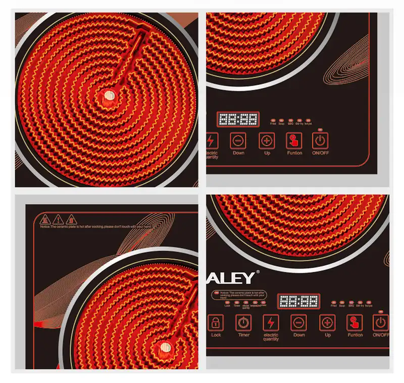 HALEY 3500W High Power Induction Cooker