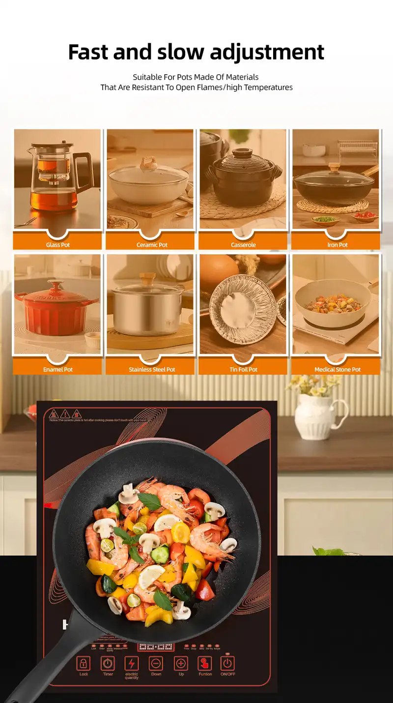 HALEY 3500W High Power Induction Cooker