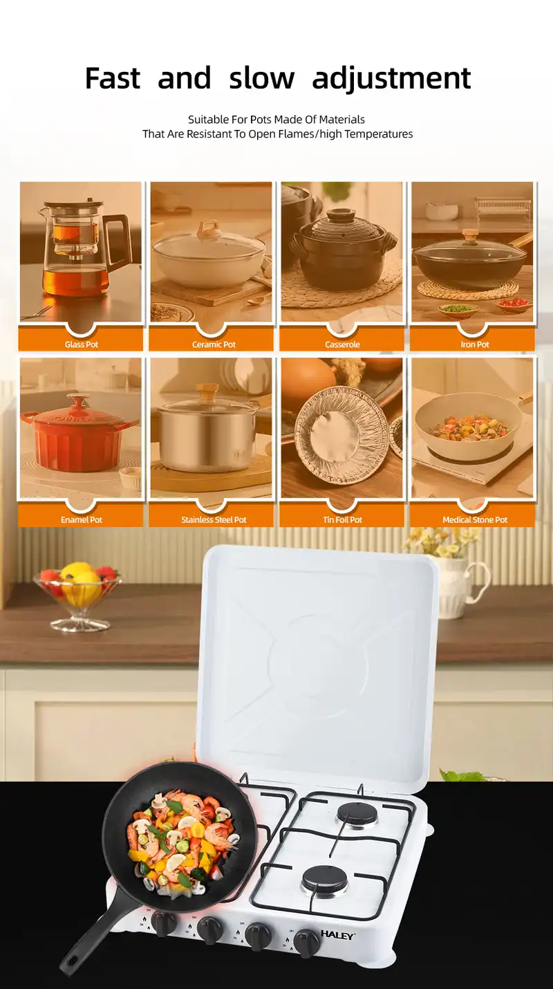 HALEY 4 Burner European Gas Stove