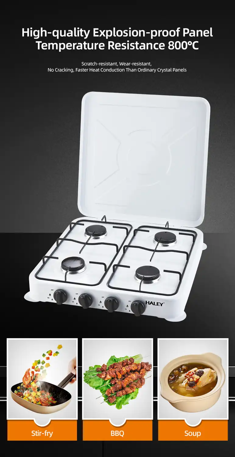 HALEY 4 Burner European Gas Stove