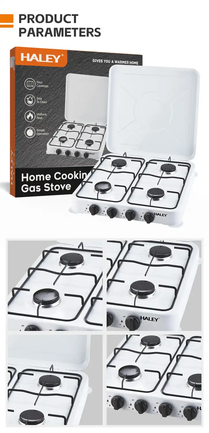 HALEY 4 Burner European Gas Stove