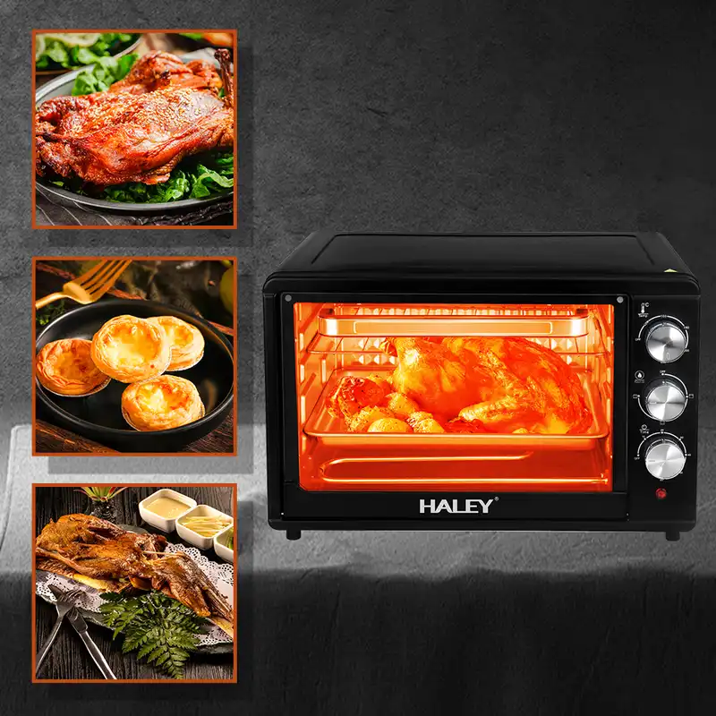 HALEY 48L Electric Oven with Adjustable Temperature Control