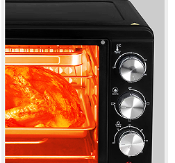 HALEY 48L Electric Oven with Adjustable Temperature Control