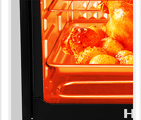 HALEY 48L Electric Oven with Adjustable Temperature Control