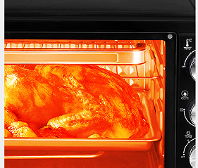 HALEY 48L Electric Oven with Adjustable Temperature Control
