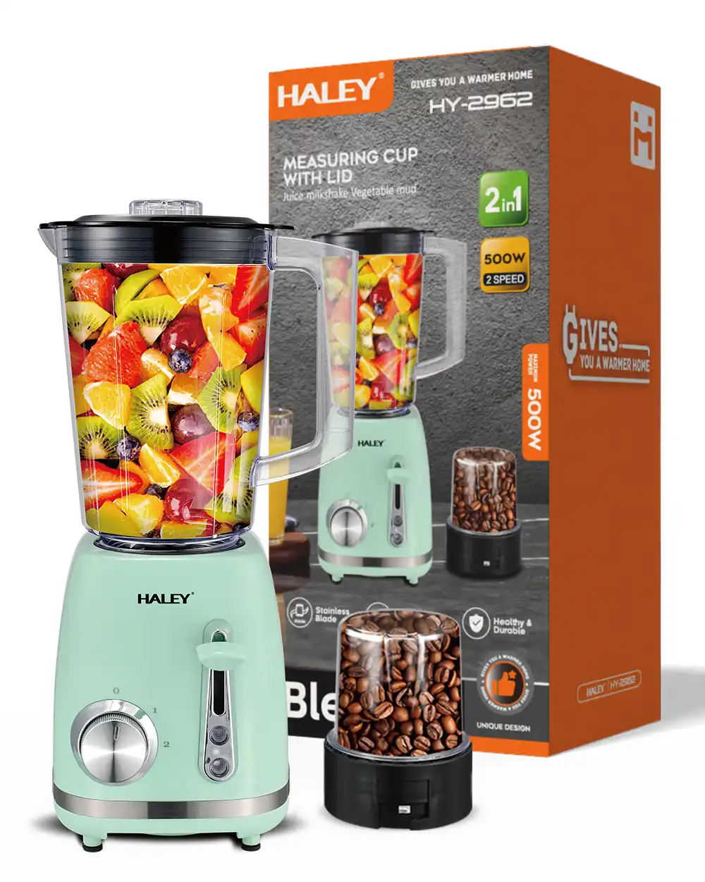 HALEY-500W-Juicer-Blender-with-1.5L-Capacity-Ice-Crushing-Function