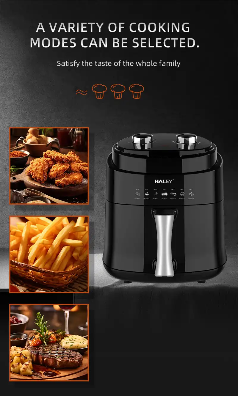 HALEY 6L Air Fryer with 2000W Power
