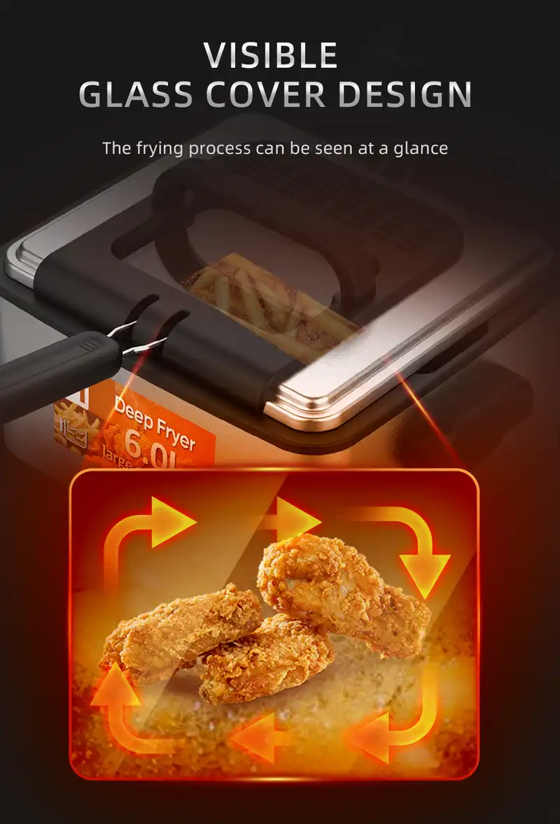 HALEY 6L Professional Deep Fryer