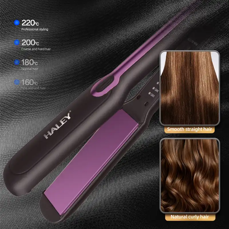 HALEY Hair Straightener with 4 Temperature Settings