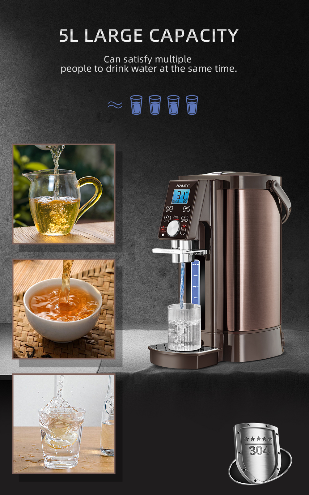 HALEY Instant Water Heater Dispenser