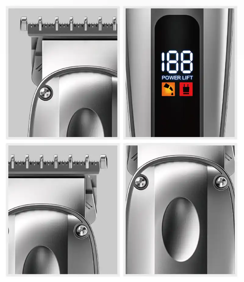 HALEY Professional Hair Clipper with 1300mAh Lithium Battery