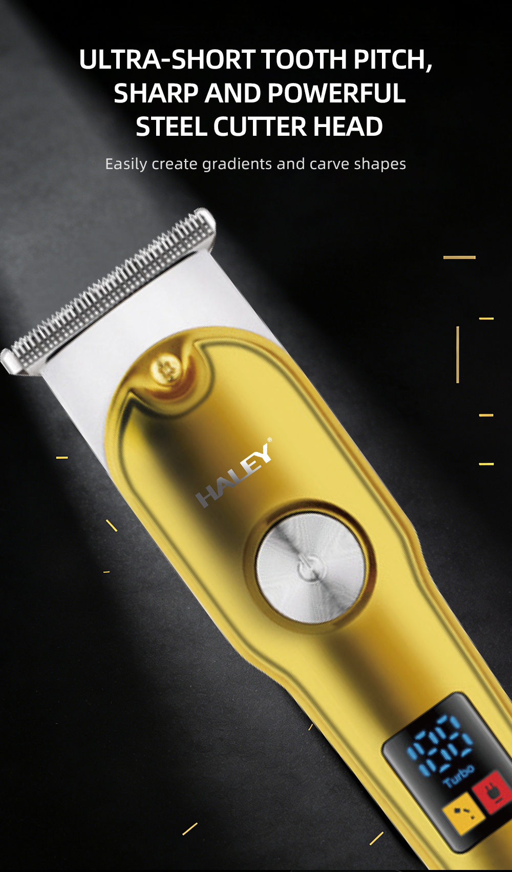 HALEY Professional Hair Clipper