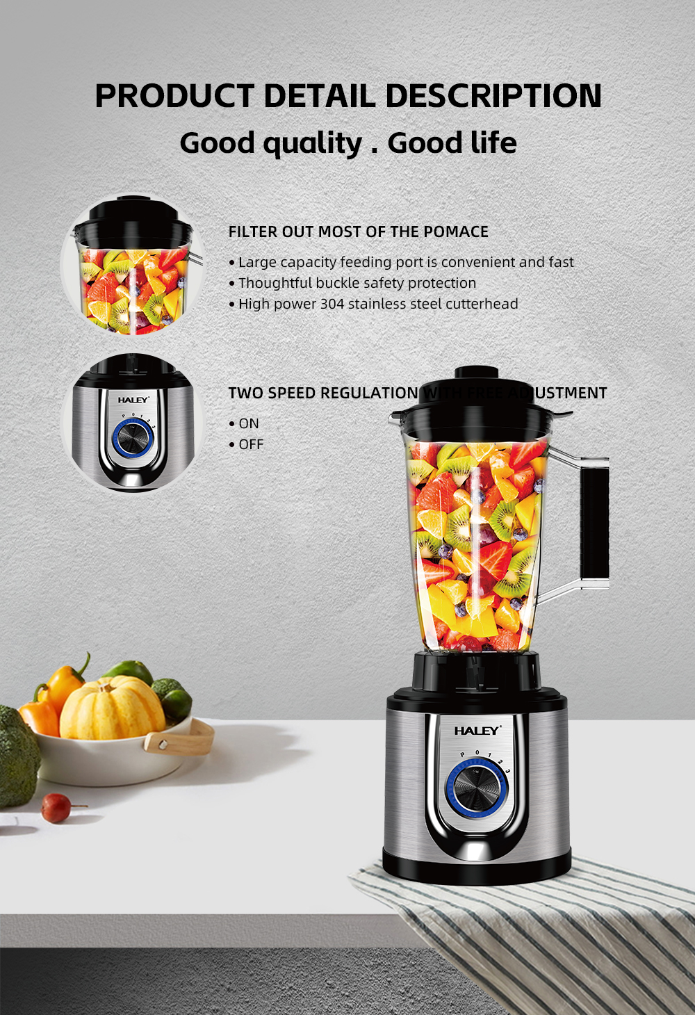 Haley High-Power Juicer