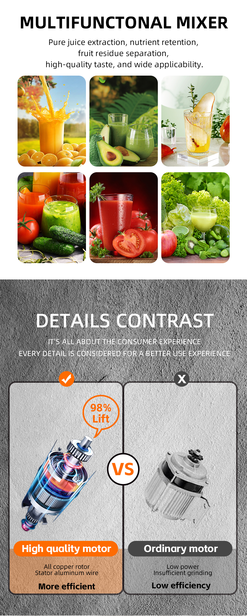 Haley High-Power Juicer