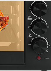 HALEY 48L Electric Oven with Dual Burners