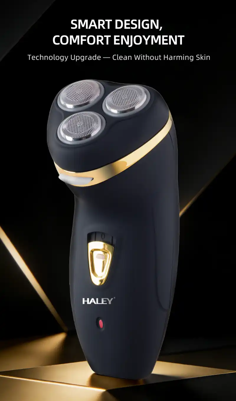 HALEY Rechargeable Triple-Blade Electric Shaver