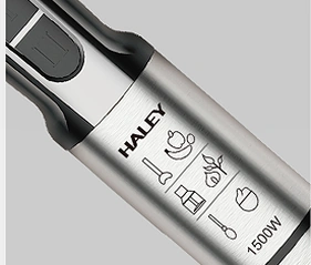 1500W High-Power Detachable Stainless Steel Hand Blender