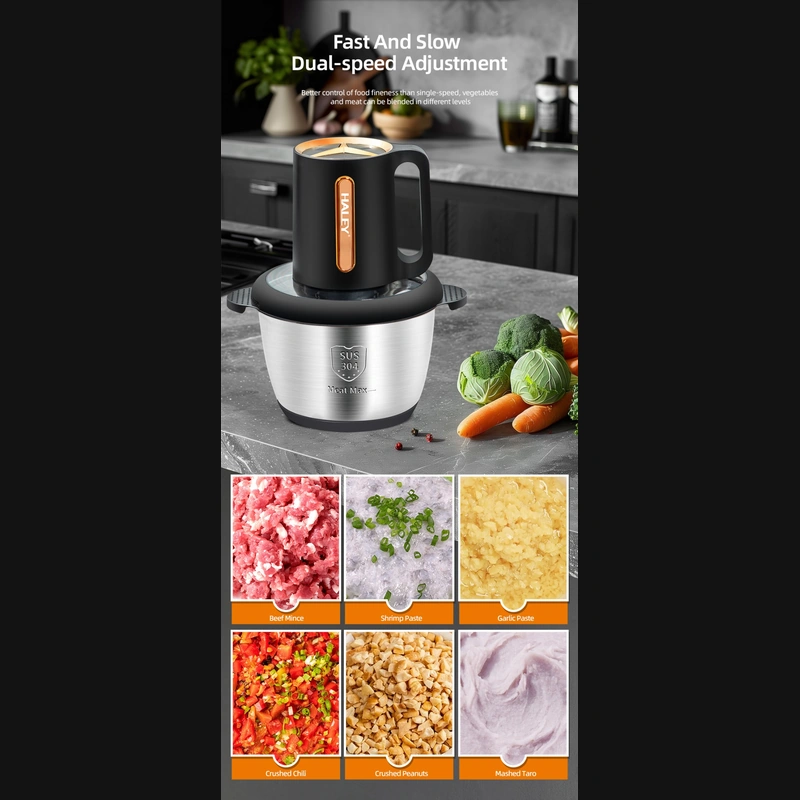 HALEY 1000W 2.0L Food Chopper