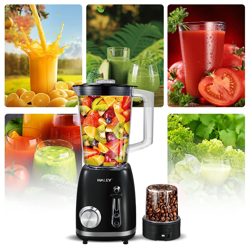HALEY 500W 1.5L Blender with 2 Speeds, Pulse & Ice Crushing Function
