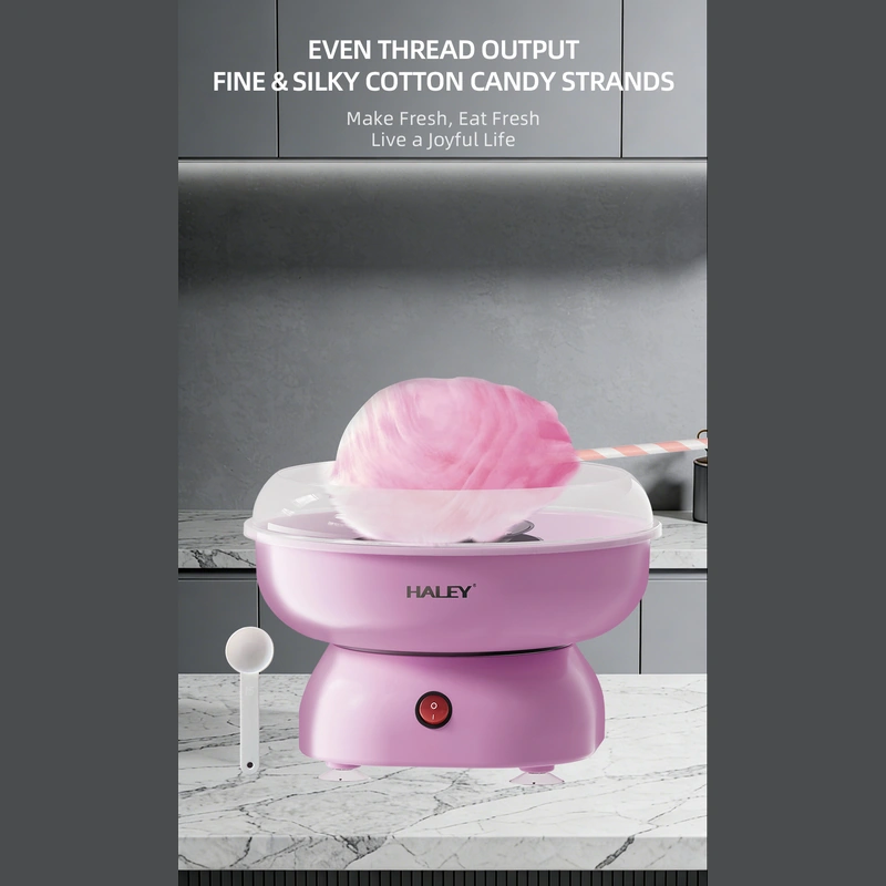 HALEY 500W Cotton Candy Maker
