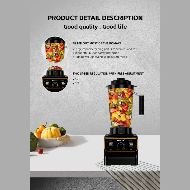 HALEY 5500W 3L Juicer Blender