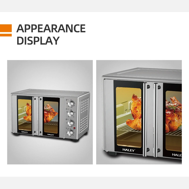 HALEY 65L 3000W Large Capacity Electric Oven with Rotisserie