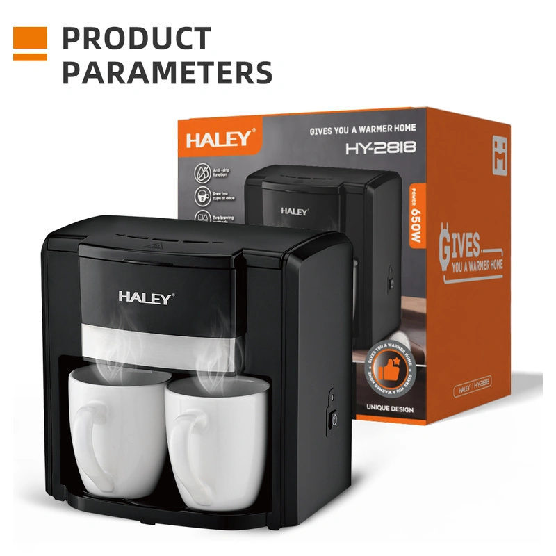 HALEY Two-Cup Coffee Maker