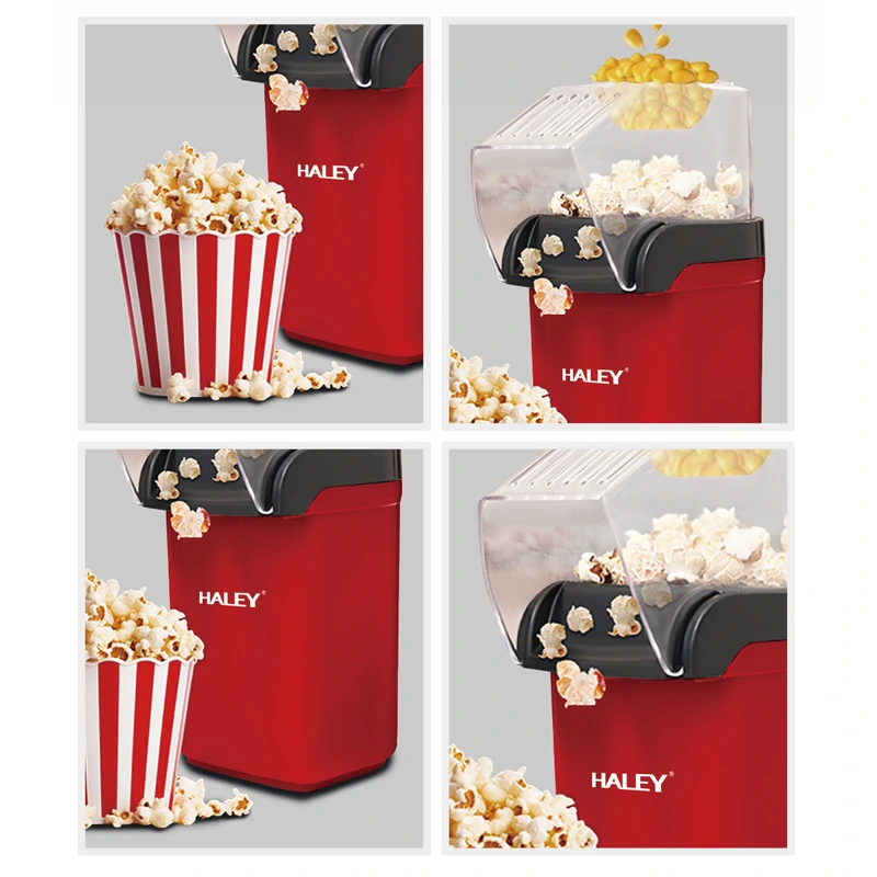 HALEY 1200W Hot Air Popcorn Maker