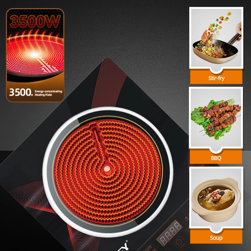 HALEY 3500W Electric Ceramic Cooktop