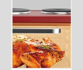 HALEY 48L Electric Oven with Dual Hot Plates